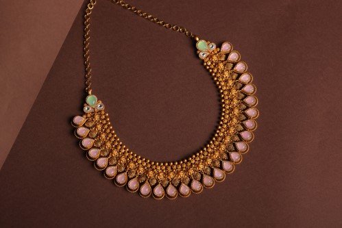 Sulthan Diamonds antique gold necklace — Kasaragod